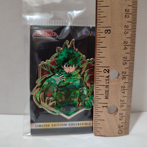 My Hero Academia Midoriya Izuku & Katsuki Bakugo Limited Edition Enamel Pins Set - Picture 4 of 4